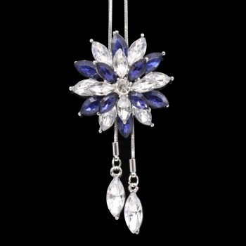 Fashion 1PC maxi necklace Choker  Women Charm Bridal Engagement Crystal Rhinestone Snowflake Pendant Necklace Jewelry   #0621