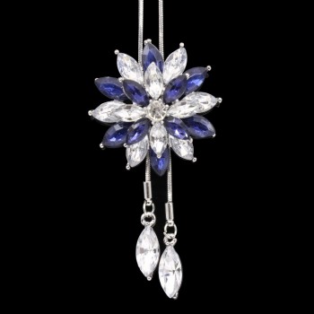 Fashion 1PC maxi necklace Choker  Women Charm Bridal Engagement Crystal Rhinestone Snowflake Pendant Necklace Jewelry   #0621