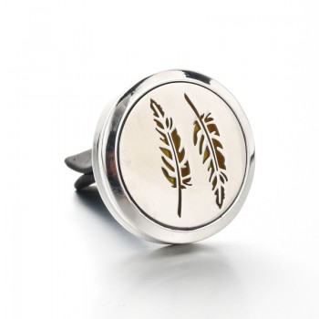 30mm 25 models Stainless Steel Car Air Freshener Perfume Essential Oil Diffuser necklace Locket Christmas gift