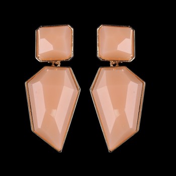 Dvacaman New Handmade Crystal Za Jewelry Womens Earrings 2018 Wedding Party Dangle Drop Earrings Metal Accessory Pendientes AC7