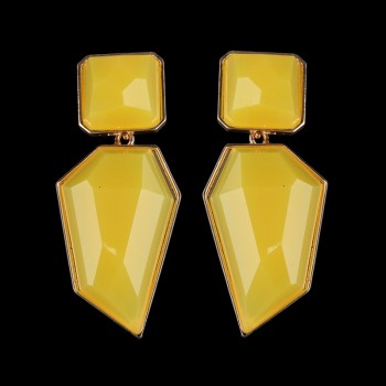 Dvacaman New Handmade Crystal Za Jewelry Womens Earrings 2018 Wedding Party Dangle Drop Earrings Metal Accessory Pendientes AC7