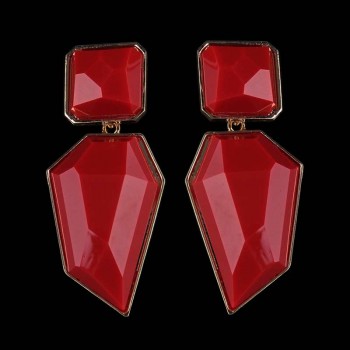 Dvacaman New Handmade Crystal Za Jewelry Womens Earrings 2018 Wedding Party Dangle Drop Earrings Metal Accessory Pendientes AC7