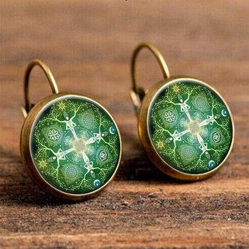 Naomyamp;ZP 26 Styles Vintage Stud Earrings For Women Bohemian Boho Earrings Party Christmas Flower Gift Cute Gold Color Earrings