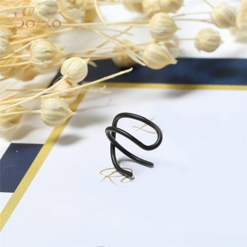 Cartilage Ear Clip Simple On Earring Jewellery Fashion Wrap Women Cuff No Piercing Earrings Ear non pierced earrings earcuff Z45