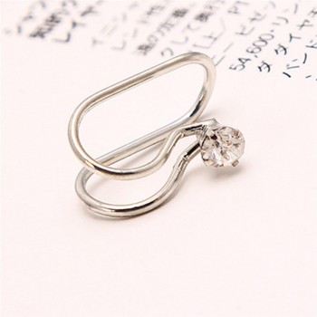 Cartilage Ear Clip Simple On Earring Jewellery Fashion Wrap Women Cuff No Piercing Earrings Ear non pierced earrings earcuff Z45