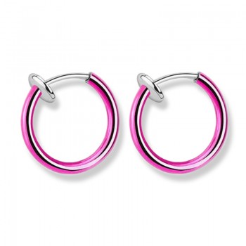 QCOOLJLY 2017 Fashion Hot Sale 12 Colors Stealth Clip On Earrings For Women Men NO Hole Clip Earrings ear Cuff Nose Clips