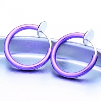 QCOOLJLY 2017 Fashion Hot Sale 12 Colors Stealth Clip On Earrings For Women Men NO Hole Clip Earrings ear Cuff Nose Clips