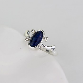 1 pc The Vampire Diaries Rings Elena Gilbert Daylight Rings Vintage Crystal Ring With Blue Lapis Fashion Movies Jewelry Cosplay