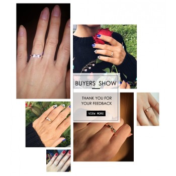 17KM Fashion Austria Crystal Rings Gold Color Finger Bow Ring Wedding Engagement Cubic Zirconia Rings For Women Wholesale New