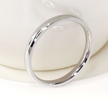 Latest Fashion Fortunately Rose Gold Women Men Polished Stainless Steel Ring Convention Jewelry Wedding Band Ring Valentine Gift