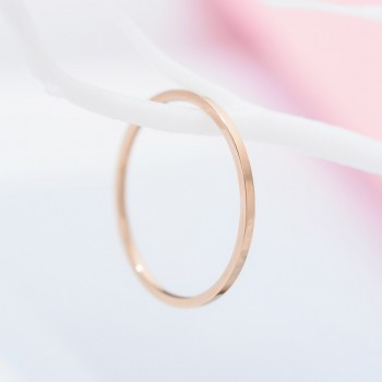 ZMZY Round Rings For Women Thin Stainless Steel Wedding Ring Simplicity Fashion Jewelry Wholesale bijoux 1mm