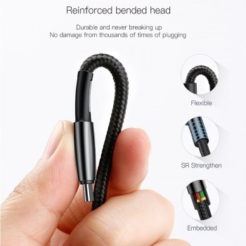 Baseus 5A Supercharge USB Cable Type-C Cable for HUAWEI P20 Lite P20 Pro Light USB C Cable for Samsung One Plus Xiaomi Data Cord