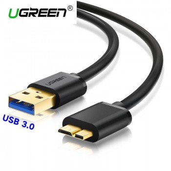 Ugreen Micro USB 3.0 Cable 2.1A 1M Fast Charging Data Cable USB Cord Mobile Phone Cables for Samsung Note 3 S5 Toshiba Hard Disk