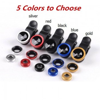 MEIBAI Wide Angle Macro Lenses Universal Mobile Phone Lens Fisheye Camera Fish eye For iPhone X 8 7 6S Samsung Lentes Microscope