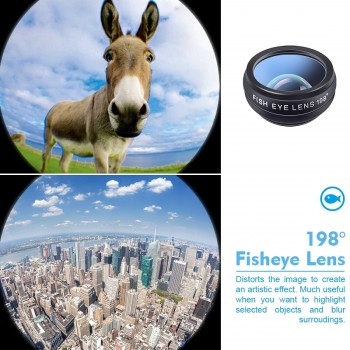 APEXEL 10 in 1 Kit telefon Phone Lens Fish eye Wide Angle Macro 2X telephoto CPL star Filter Kaleidoscope Camera Lens for iphone