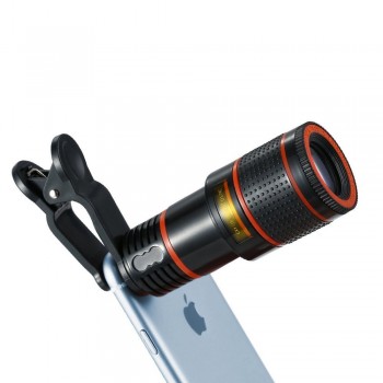 Mobile Phone Telescope Camera Lens 8X Zoom Telephoto Len With Clip Universal External Lenses For iPhone Samsung And Smartphone