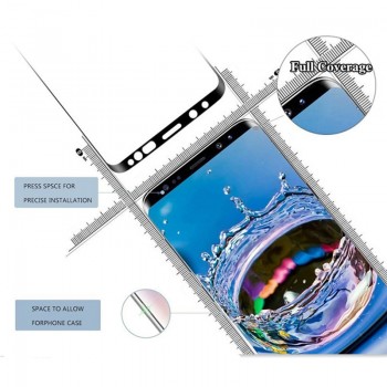 6D Full Curved 5D Tempered Glass For Samsung Galaxy S8 S9 Plus 3D Screen Protector Film S7 Edge Note 8 A6 A8 Plus Cover case