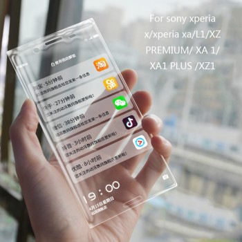Hydrogel Film for sony xperia x 3D Screen Protector Protective Film for sony xperia xa  XZ PREMIUM XA 1 XA1 PLUS XZ1 2 3 Compact