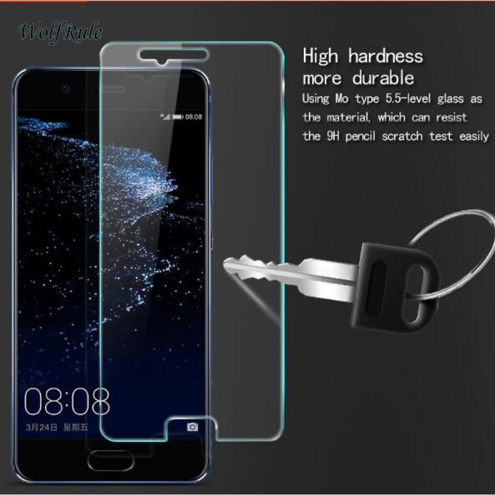 2PCS Screen Protector Glass Huawei P10 Tempered Glass For Huawei P10 Glass Phone Film Huawei P 10 Anti Scratch WolfRule [