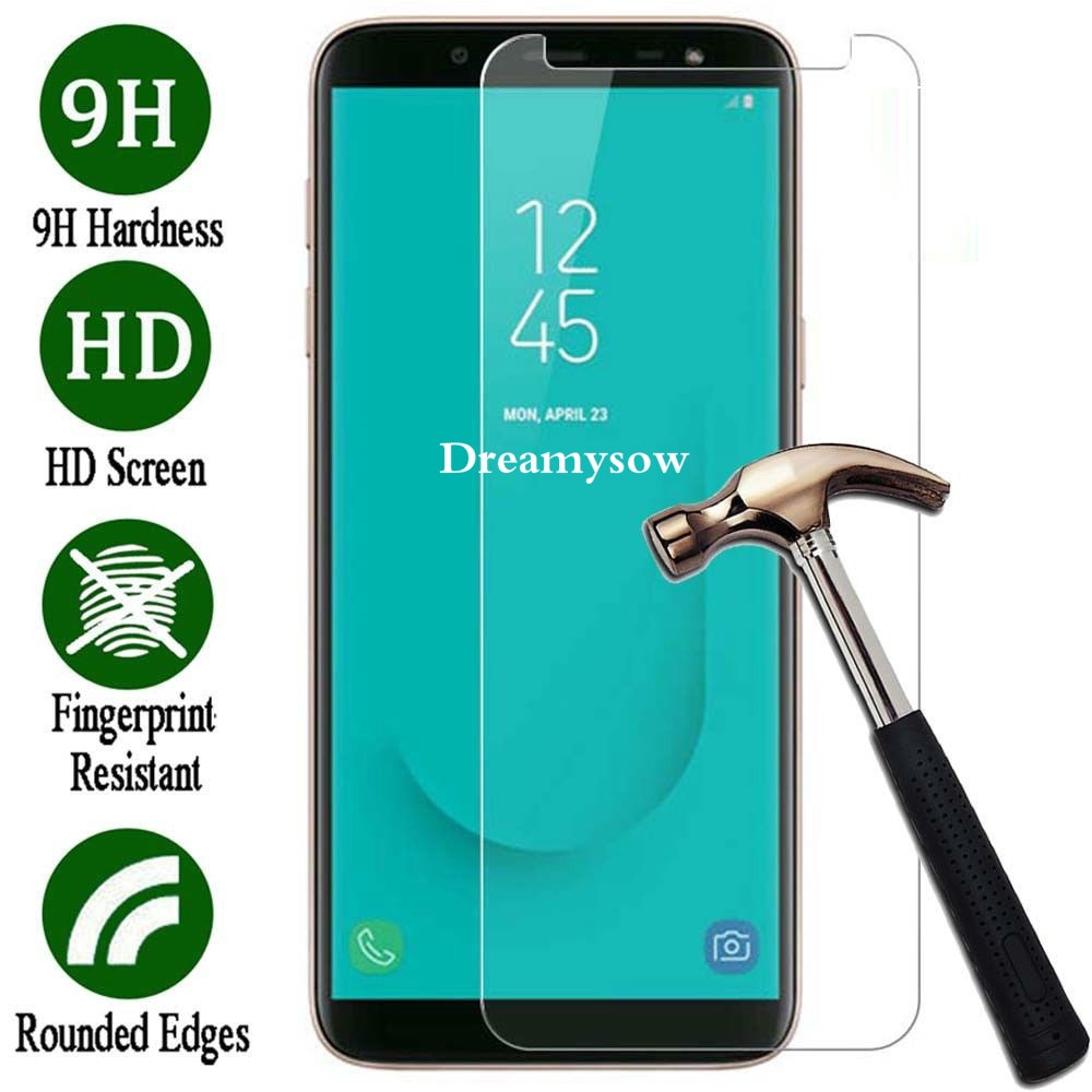 0.26MM Protective Glass For Samsung A6 A8 Plus 2018 Tempered Glass For Samsung GalaxyA5 2017J3J5J8 2018 9H Screen Protector Film