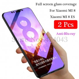 2Pcs/lot 9H Tempered Glass for Xiaomi Mi 8 MI8 lite SE Screen Protector Full Cover Glass For Xiaomi Mi 8 8SE Protective Film