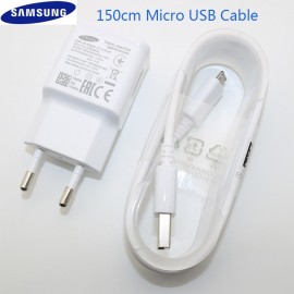 Original Samsung Fast Charger Galaxy Note4 5 S7 6 edge Adaptive Quick Charge 9V1.67Aamp;5V2A 1.5M Micro USB Cable wall charger