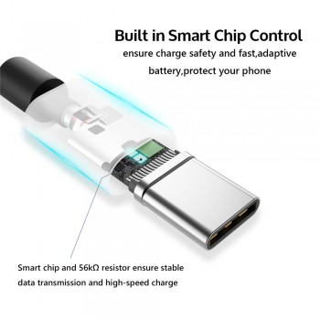 Type C Charger 1m 2m Long USB qucik charger Wire USB C For Huawei P20 Lite Samsung Galaxy Note 8 9 A3 A5 A7 2017 S8 S9 Charger