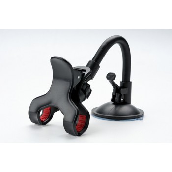 Crouch Car Phone Holder Flexible 360 Degree Adjustable Support GPS Car Mount Mobile Phone Holder For Smartphone 3.5-6 inch