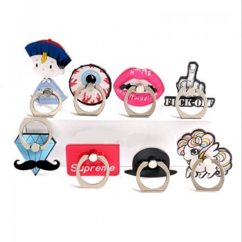 Universal Phone Holder Ring Mobile Phone Stand Finger Ring Holder Pony Lips suporte celular for iPhone samsung