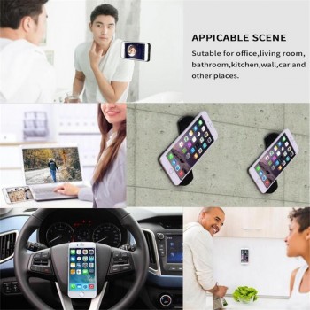 FLOURISH LAMA Nano Rubber Sticky Pad Anti-Slip Mat Gel Dash Car Mount Holder for Cell Phone Universal Sticker Car Phone Holder