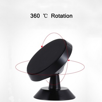 Magnetic Car Holder 360 Degree Dashboard Mobile Phone Holder Stand Magnet Air Vent Grip Mount Bracket Car Universal Phone Holder