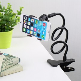 SARA NELL Lazy Shelf Bedside Smart Phone Holder Flexible Long Arm Clamp Bending Desktop Bedside Bracket Support Adjustable Stand