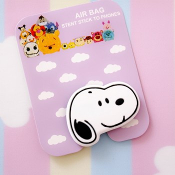 wholesale socket Universal mobile phone stretch bracket Cartoon air bag Phone Expanding phone Stand Finger car phone Holder