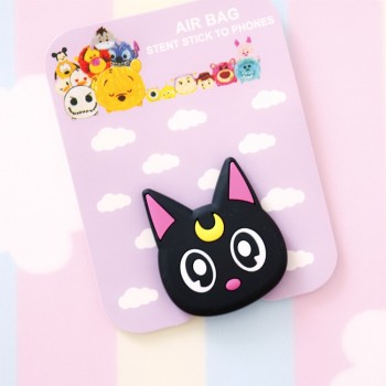wholesale socket Universal mobile phone stretch bracket Cartoon air bag Phone Expanding phone Stand Finger car phone Holder