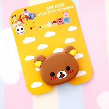 wholesale socket Universal mobile phone stretch bracket Cartoon air bag Phone Expanding phone Stand Finger car phone Holder