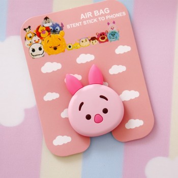 wholesale socket Universal mobile phone stretch bracket Cartoon air bag Phone Expanding phone Stand Finger car phone Holder