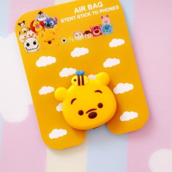 wholesale socket Universal mobile phone stretch bracket Cartoon air bag Phone Expanding phone Stand Finger car phone Holder