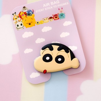 wholesale socket Universal mobile phone stretch bracket Cartoon air bag Phone Expanding phone Stand Finger car phone Holder