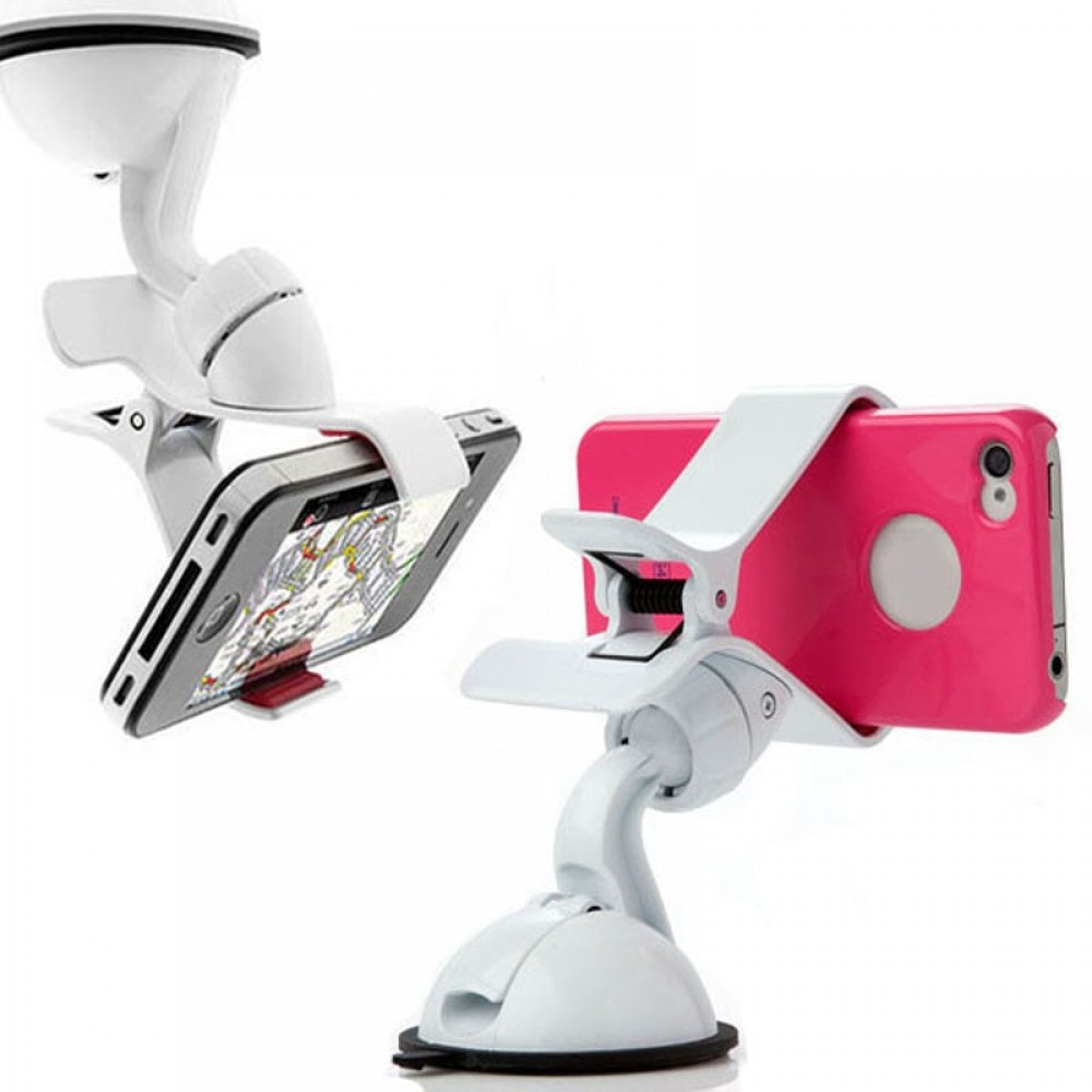 Universal Car-Styling Mobile Phone Holder GPS 360 degree Windshield Suction Vent Mount Stand Holder For iPhone HuaWei Xiaomi
