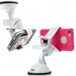 Universal Car-Styling Mobile Phone Holder GPS 360 degree Windshield Suction Vent Mount Stand Holder For iPhone HuaWei Xiaomi