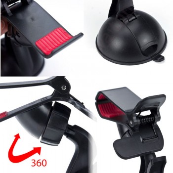 Universal Car-Styling Mobile Phone Holder GPS 360 degree Windshield Suction Vent Mount Stand Holder For iPhone HuaWei Xiaomi