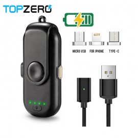 Fingerpow Magnetic Power Bank Mini Finger Emergency Mobile Power Magnetic Portable Mobile Fast Charging External Battery Charger