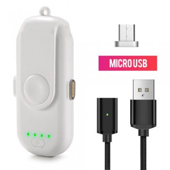 Fingerpow Magnetic Power Bank Mini Finger Emergency Mobile Power Magnetic Portable Mobile Fast Charging External Battery Charger