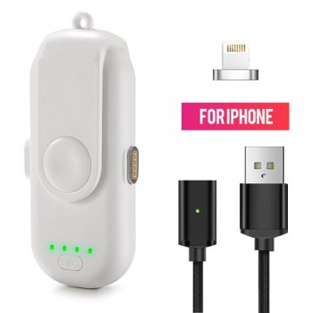 Fingerpow Magnetic Power Bank Mini Finger Emergency Mobile Power Magnetic Portable Mobile Fast Charging External Battery Charger