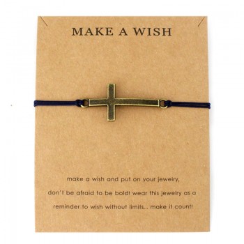 Confidence is Key Lock Rope Chain Adjustable Bracelets Fish Hook Sailing Charms Women Men Unisex Jewelry Lovers Christmas Gift