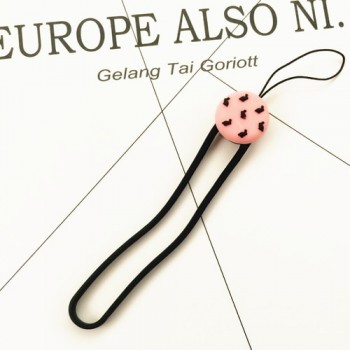 Cartoon silicone pendant anti-fall Cute Universal Mobile Phone Rope hand Strap long Lanyard Strap lovely rabbit