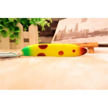 Kuutti Squishy Random 1 pc Mini 4 Designs Authentic Cute Kawaii Fruit Banana Soft Toy Phone Strap with tag Free Shipping