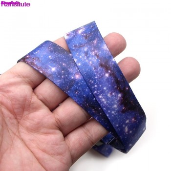 Ransitute starry colorful mobile phone strap neck lanyard key ID card mobile phone USB bracket lanyard ribbon