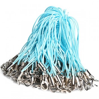 100Pcs Cell Phone Lanyard Cord Phone Straps Squishy Toy Strap Mobile Hand for Key Bag USB Flash Disk Mp3 Mp4 Multi Color