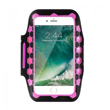 FLOVEME Universal 4.7 Inch LED Flash Light Sport Arm Band Case For iPhone 7 6 6s Pouch Running Armband Brassard Capa Accessories